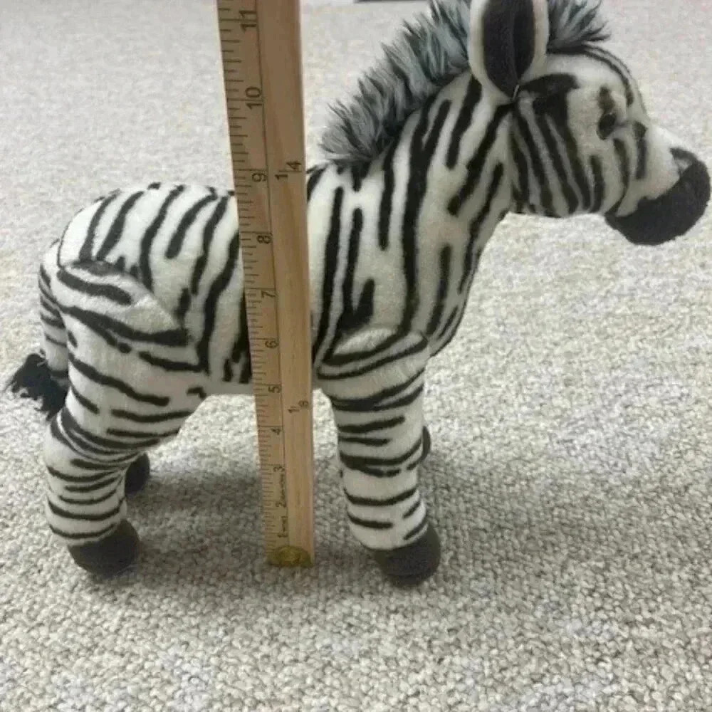 Ganz Signature Black and White Webkinz Zebra No Code - Picture 4 of 9